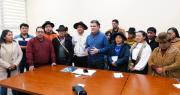 Paz dice que está reunido con “compañeros de Túpac y Bartolinas de Caranavi” cuando se cumplen 46 días de bloqueo