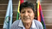 Morales denuncia amenazas del asesor de Rodrigo y la intervención de EE.UU.