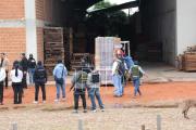Narcomadera: toman muestra de cargamento de madera de empresa allanada
