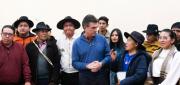PAZ SE REÚNE CON DIRIGENTES DE CARANAVI PARA TRATAR OBRAS Y PROYECTOS