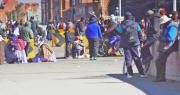 Campesinos de la provincia Murillo instruyen mantener los bloqueos de caminos hasta la renuncia de Paz