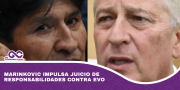 Marinkovic impulsa juicio de responsabilidades contra Evo