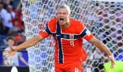 Haaland firma un doblete en la goleada de Noruega sobre Irak