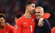 Roberto Martínez: “Cristiano es un ejemplo y parece que fuera su primer Mundial”