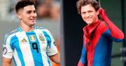 Tom Holland elogia a Julián Álvarez: “Serías un gran Spiderman”