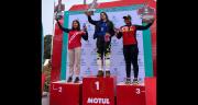 Jessica Verbeno lidera el Campeonato Departamental de Enduro