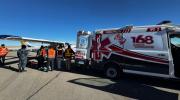 Niño con leucemia es trasladado vía aérea de Uyuni a La Paz