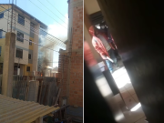 Denuncian incendio y saqueo de la Subalcaldía del Distrito 8 de El Alto