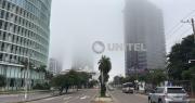 Video: Neblina cubre parte de edificios este jueves en la capital cruceña