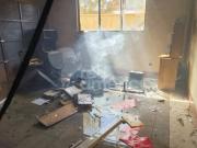 Aprehenden a una persona por la quema de documentación y destrozos en la Subalcaldía del Distrito 8