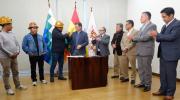 Presidente se reúne con mineros de Huanuni y destaca “compromiso con la pacificación del país”