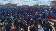 Confusa conclusión del cabildo de la provincia Ingavi termina a pedradas e insisten en la renuncia del presidente Paz