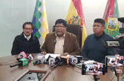 El Alto: Quienes insisten en el conflicto, son los que reciben un salario, afirmó el alcalde Eliser Roca
