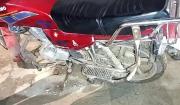 En Pentaguazú abandonan moto robada por falta de gasolina