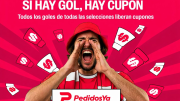 PedidosYa celebra la fiesta del fútbol entregando miles de cupones con una campaña inédita: Si hay gol, hay cupón