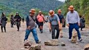 Ferreco levanta bloqueo en Turcukala y se restablece la vía hacia el norte paceño