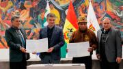Acuerdos estratégicos con Huanuni y Colquiri marcan nueva etapa en la minería boliviana