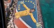Vozinha, el portero viral: crean un mural de homenaje en Cabo Verde generado por IA
