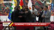 COB y el presidente Paz alcanzan acuerdo: “debe existir una reconciliación”, afirma su dirigente