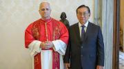 Presidente de Perú anuncia viaje de León XIV al país