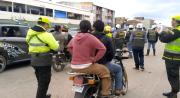 Alcaldía, Tránsito y Vigilantes Sobre Ruedas ejecutan operativo contra mototaxis “piratas” en Montero.