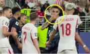 Miguel Almirón es el primer jugador expulsado por ‘taparse la boca’ en el Mundial