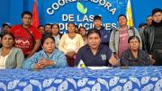 Evistas mantendrán sus medidas de presión y afirman que Argollo traicionó al movimiento campesino