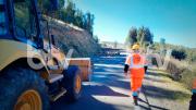 ABC avanza en la limpieza de carreteras que conectan Cochabamba con el resto del país