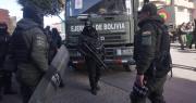 Operativo en marcha: Contingente de uniformados activa el desbloqueo de la ruta La Paz