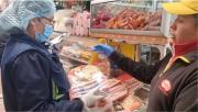 Personal del SEDES realiza operativo preventivo en mercado La Cancha por fiestas de San Juan