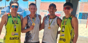 Edson y Rodrigo Pérez se clasifican en voleibol de playa a los Juegos Suramericanos