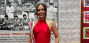 Melanie Almendras fue presentada como reina del Club Guabirá