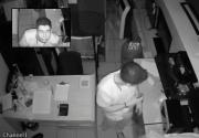 Ladrón realiza un forado en el techo de una casa de empeño y roba laptops y celulares de alta gama