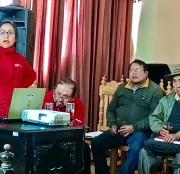 Concejalas fiscalizan el cierre y mitigación de los diques de colas Laguna Pampa I y II en Cantumarca