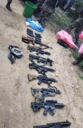 Operativo en el trópico de Cochabamba permite el decomiso de material bélico y el desmantelamiento de una instalación clandestina