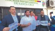 Cívicos exigen captura de Evo, Argollo y Salazar por nueve delitos penales