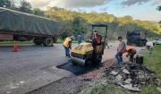 La ABC realiza trabajos de conservación en la carretera San Ramón