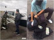 FELCN secuestra una avioneta y fajos de dólares durante operativo en el aeropuerto El Trompillo