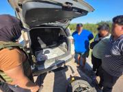 FELCN decomisa 14 paquetes de cocaína en la carretera Bioceánica