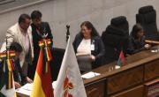 Ministra de Salud se presenta en la Asamblea, pero reprograman su interpelación