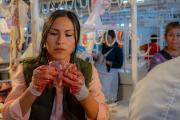 Decomisan botellas con sangre para teñir carne en mal estado en el mercado Los Pozos