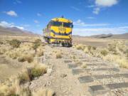 Oruro: Roban 354 metros de rieles en la ruta ferroviaria entre Poopó y Machacamarca