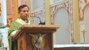 Monseñor Leigue: No se sientan cansados ni agobiados, recuerden que no están llevando solos la carga.