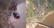 Una persona muere tras la caída de una vagoneta al río Guanay, en La Paz