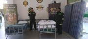 Entrega camas y colchones para los efectivos en San Julián