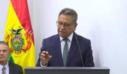 Ministro Oviedo anuncia que continuarán las investigaciones para dar con los responsables del bloqueo, incluyendo a Evo Morales