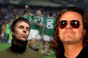 Oasis vs. Maná: el cruce entre los vocalistas de las bandas por el duelo entre Inglaterra y México