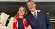 Video: La princesa de Noruega sorprende al saludar a Haaland en el vestuario