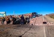 Destrozos en carreteras y pérdida de ingresos por peajes provocan un daño económico de Bs 150 millones