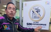 Alcaldía de La Paz instruye dejar de pedir fotocopias en todas sus dependencias
